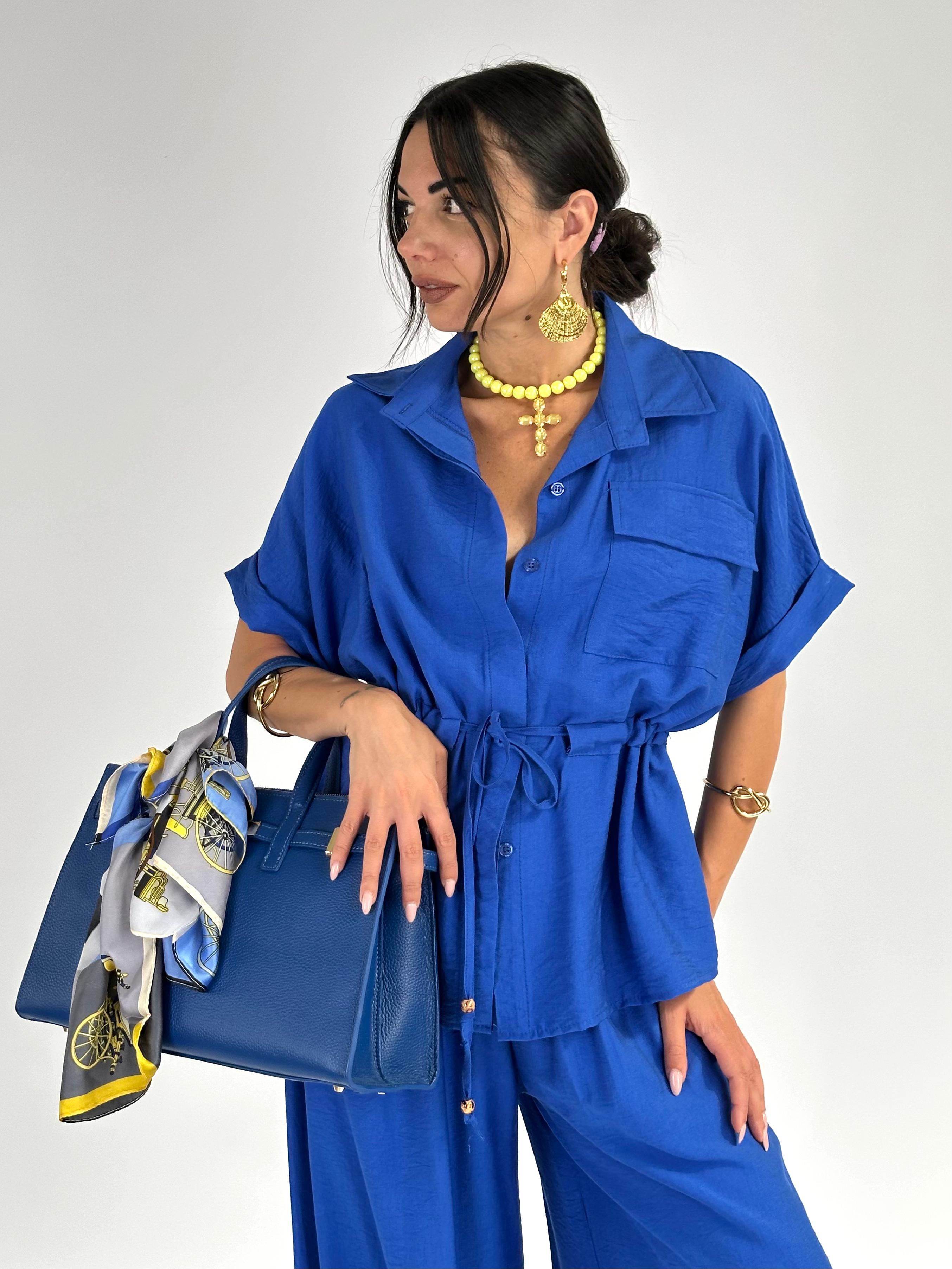 Completo Sun blu elettrico