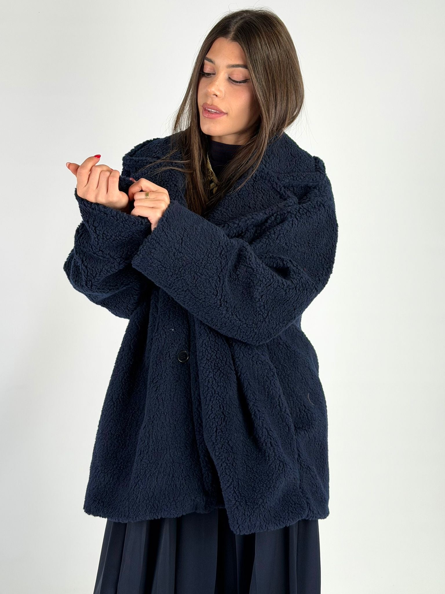 Teddy 3/4 Moira blu