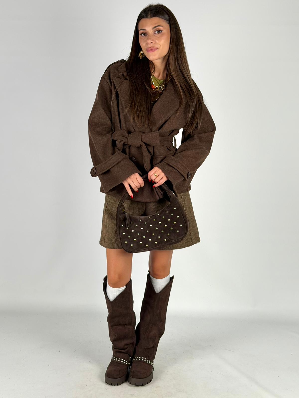 Cappotto Clara moro