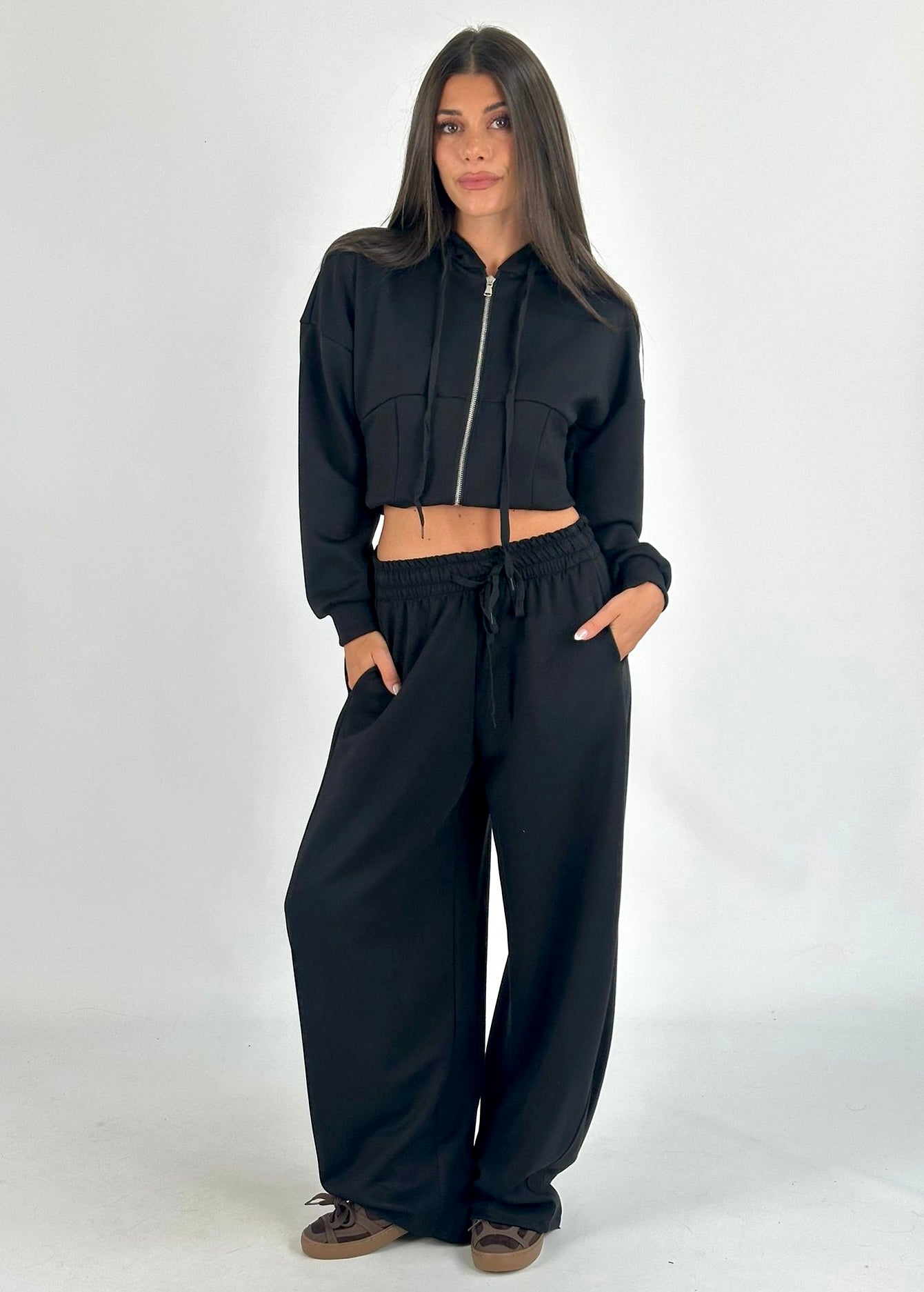 Pantalone tuta Gemma nero