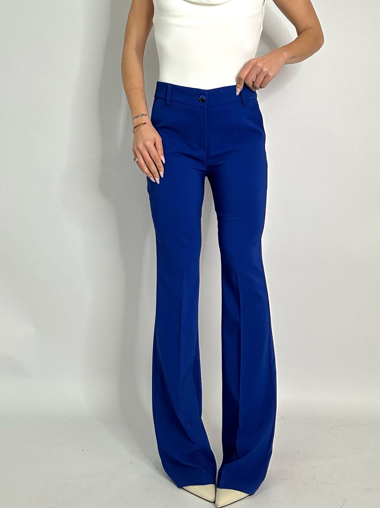 PANTALONE JULIA 789 blu elettrico