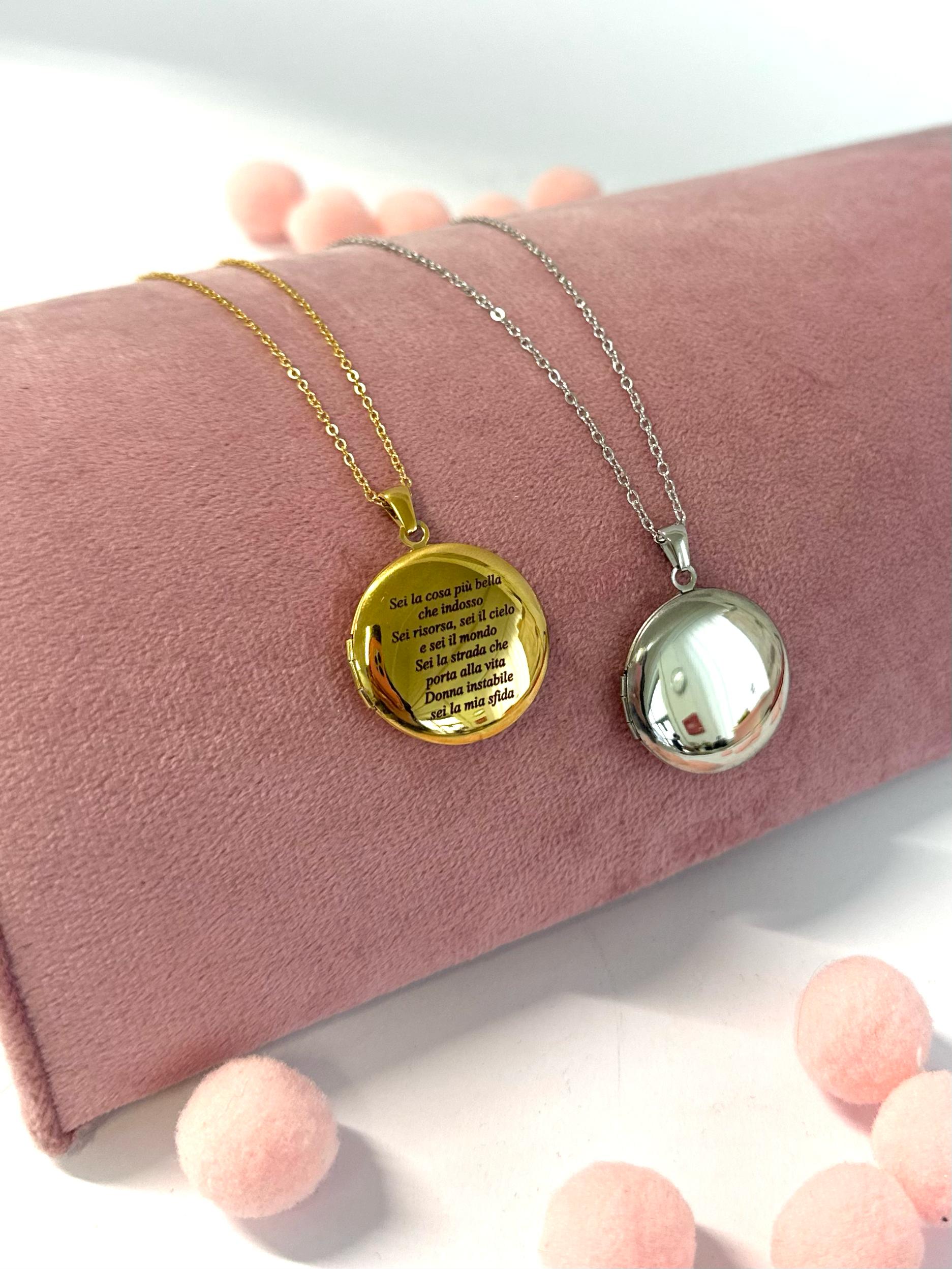 Collana portafoto personalizzabile