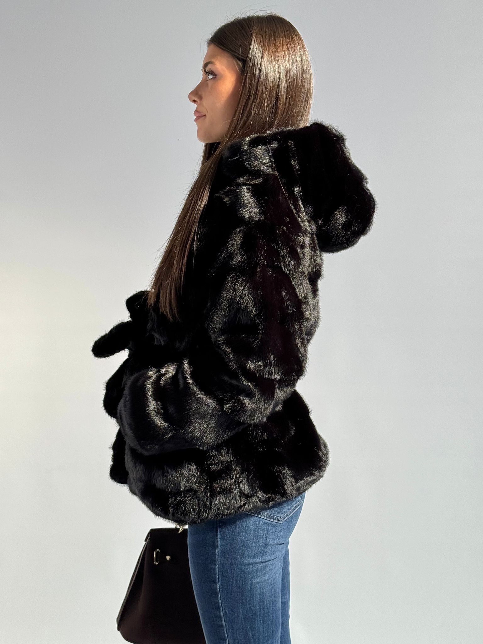 Pelliccia Yara nero