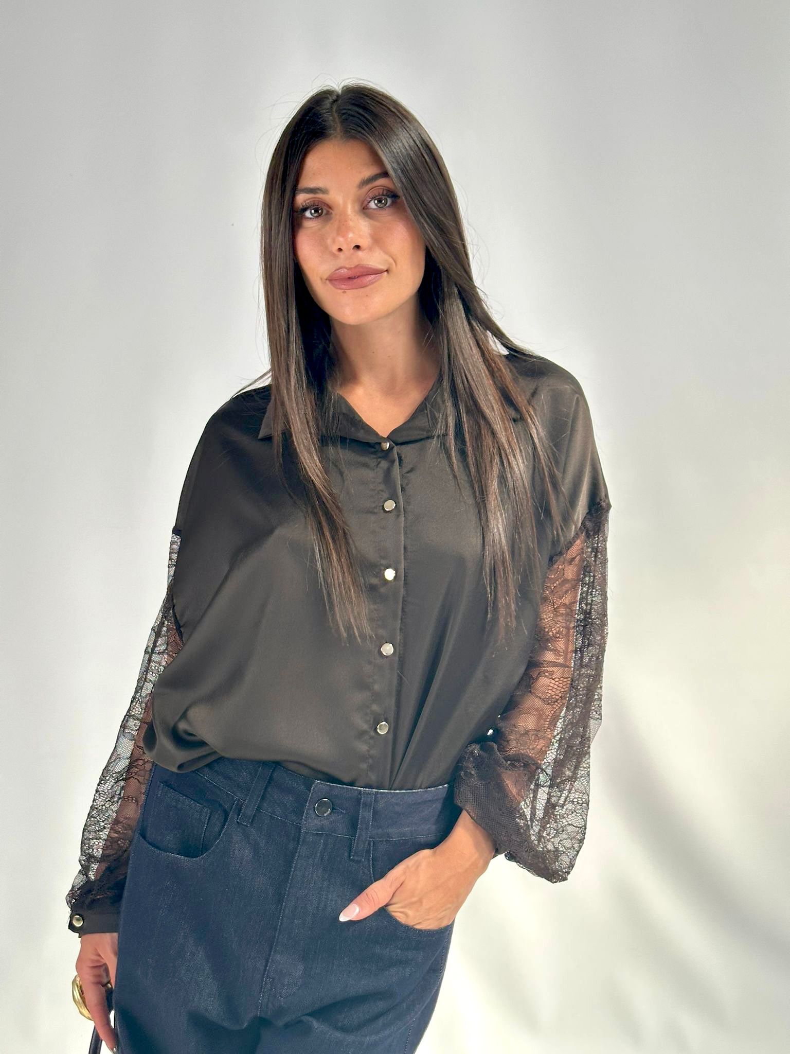 Camicia valeria nera