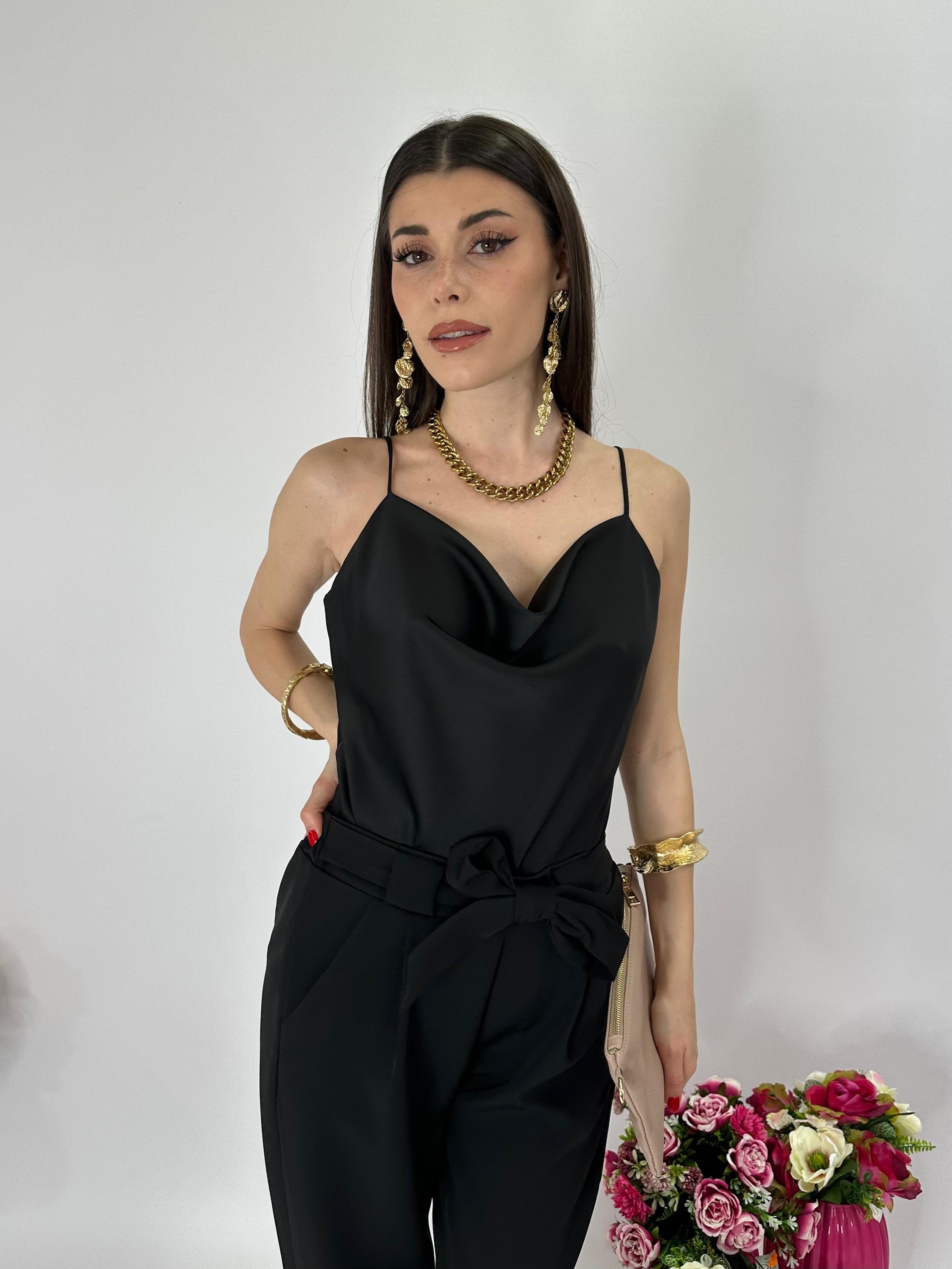 Top Mon Amour nero
