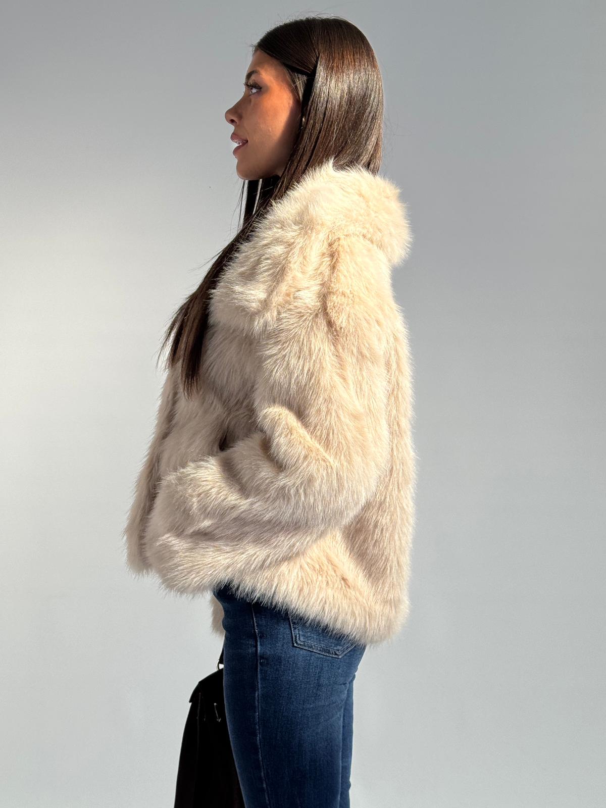 Pelliccia Gemma beige