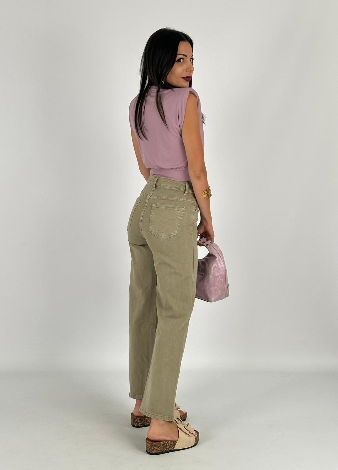 Jeans Vicy verde